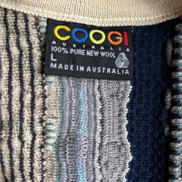 COOGI Cozy Multicolor Knit Cardigan - Picture 5 of 7